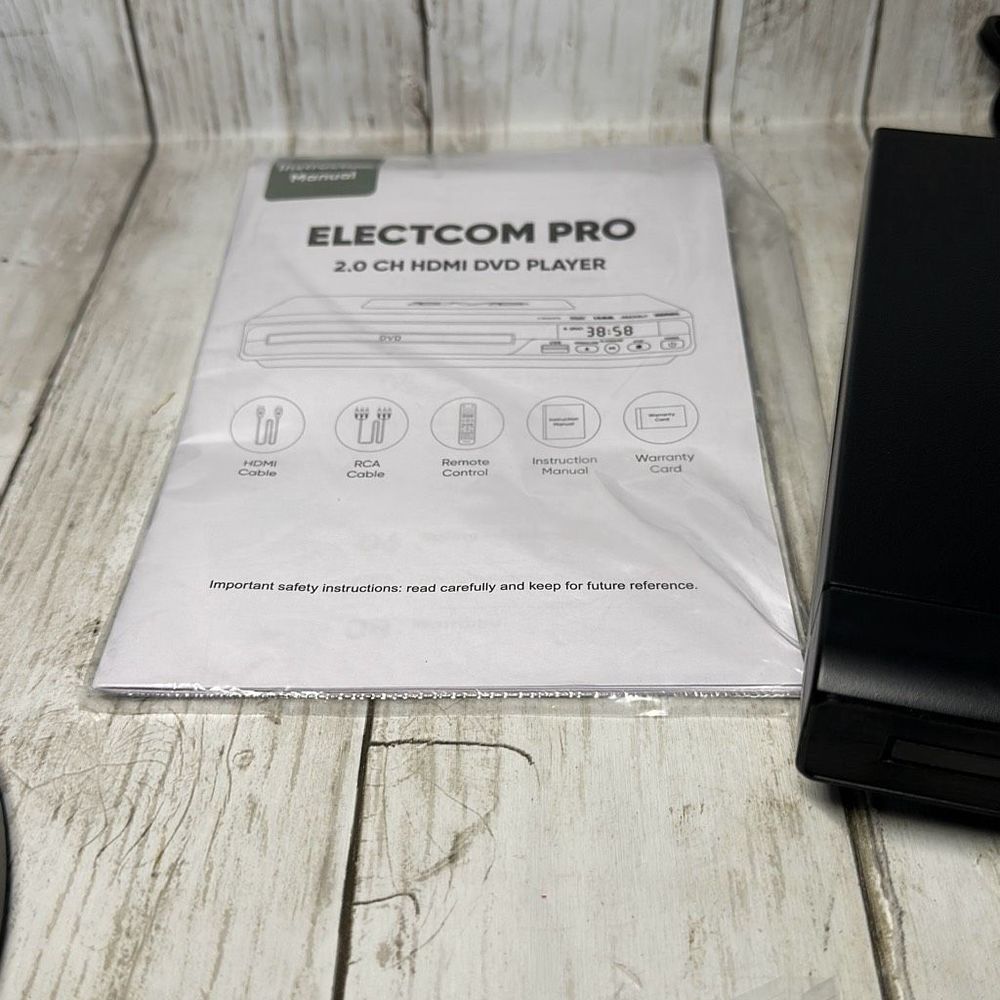 Electcom Pro DVD Player Shockproof Durable Noise Cancellation Fast Reading - Picture 7 of 9